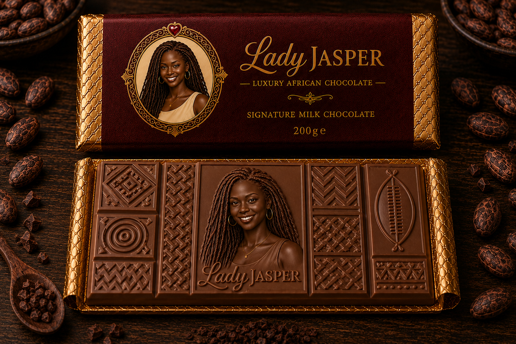 Lady Jasper Signature Milk Chocolate Bar