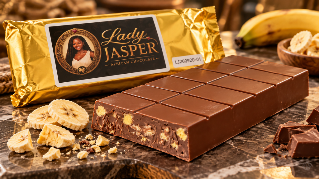 Safari Milk Chocolate & Banana 40% Cocoa