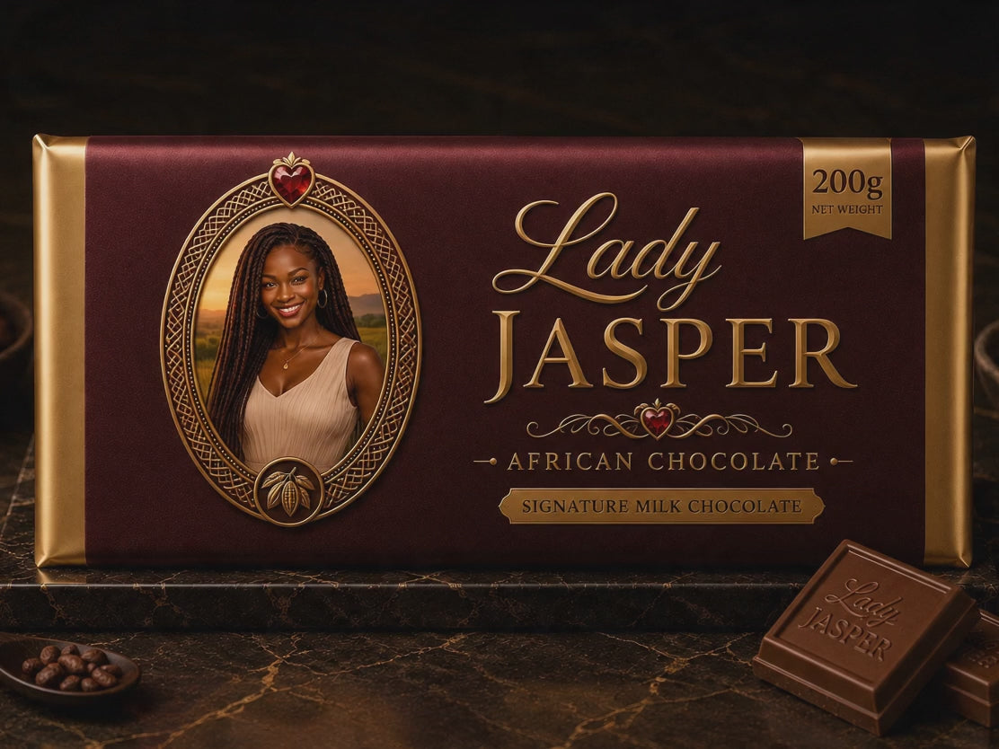 Lady Jasper Signature Milk Chocolate Bar
